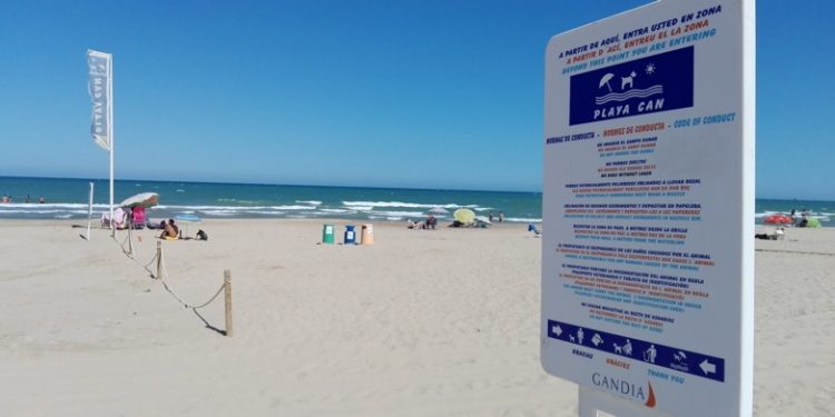 playas para perros en España 2018