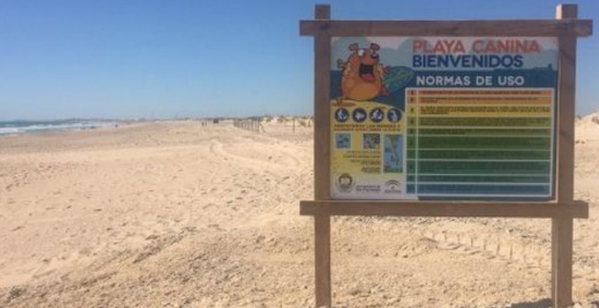 Playa para Perros en Camposoto Cádiz