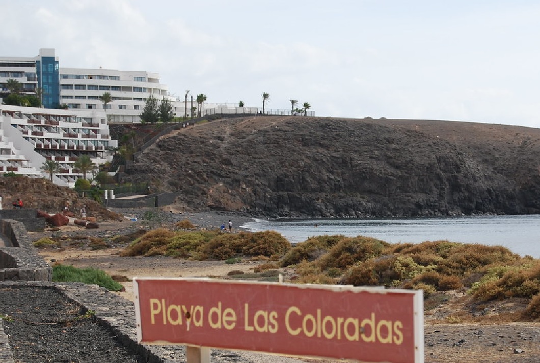 Playa para perros Las Coloradas, Lanzarote