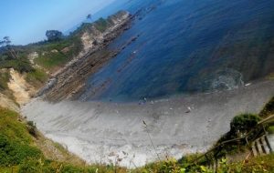 playa para perros de Cambaredo en El Franco Asturias