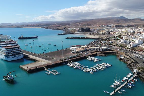 Puerto de Puerto del Rosario en Fuerteventura